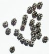 25 5mm Bali Style Antique Silver Metal Spacer Beads